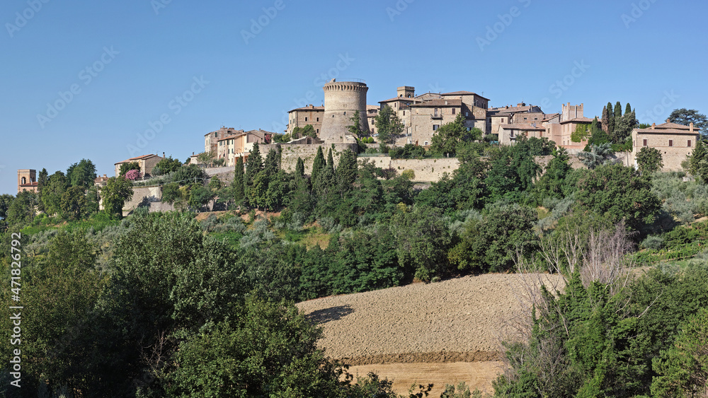 the village of Gualdo Cattaneo