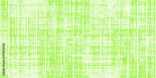 Natural Linen Texture Border Background. Old Flax Fibre Seamless Pattern. Organic Yarn Close Up Weave Fabric Ribbon Sack Cloth Packaging Canvas Vector