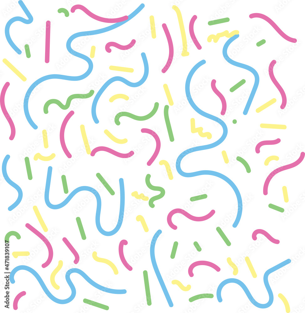 Abstract Background Confetti Lines Abstract Background Confetti Lines