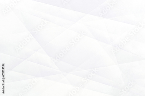 Texture of white crumpled paper for background