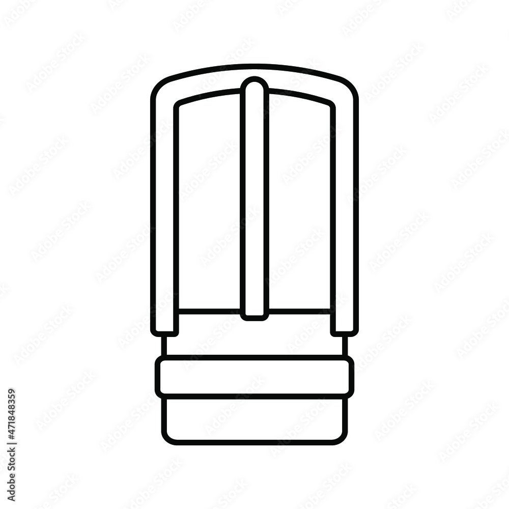 buckle icon. backpack buckle vector. vector illustration buckle icon. backpack buckle vector. vector illustration