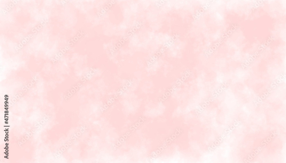 pink background with space abstract pink water color background, Illustration, texture for design. pink watercolor background hand-drawn with space for text or image. love and Valentine's day