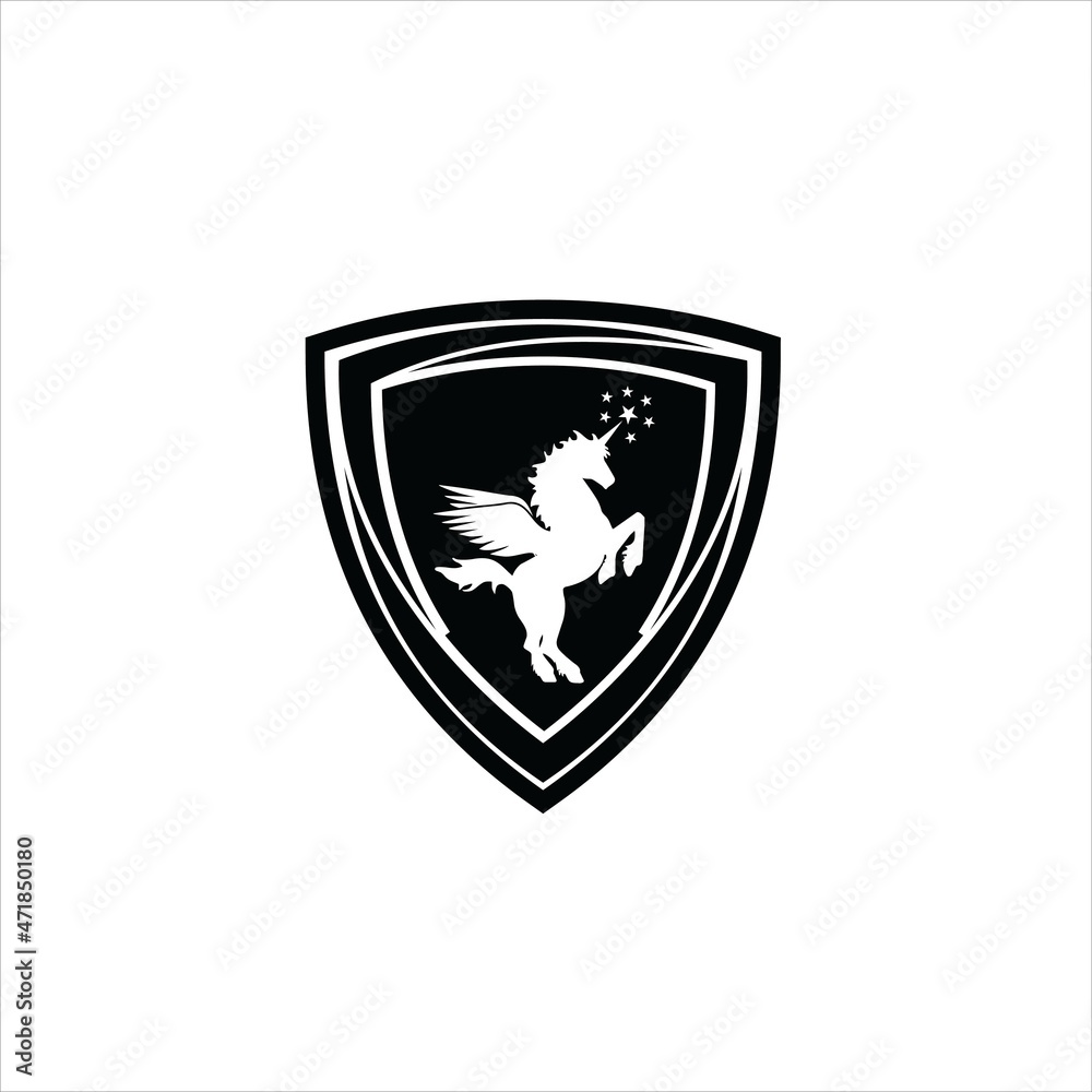 unicorn logo vector template emblem unicorn logo vector template emblem