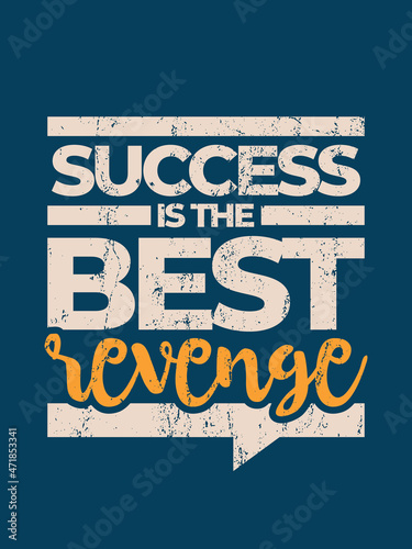 Fitness quote. Motivational workout typography quote. Fitness poster design.