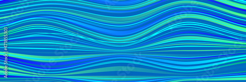Surface with distorted lines. Wavy pattern