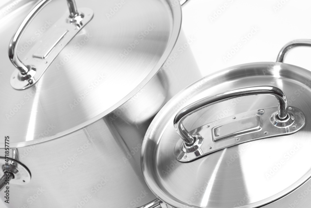 casserole with stainless steel lid professional kitchen utensils - Image casserole with stainless steel lid professional kitchen utensils - Image