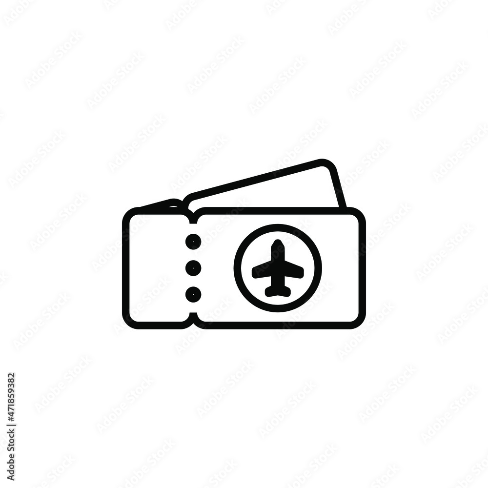 Ticket, Pass, Event, Voucher, Coupon, Discount, Admission Line Icon, Vector, Illustration, Logo Template. Suitable For Many Purposes. Ticket, Pass, Event, Voucher, Coupon, Discount, Admission Line Icon, Vector, Illustration, Logo Template. Suitable For Many Purposes.