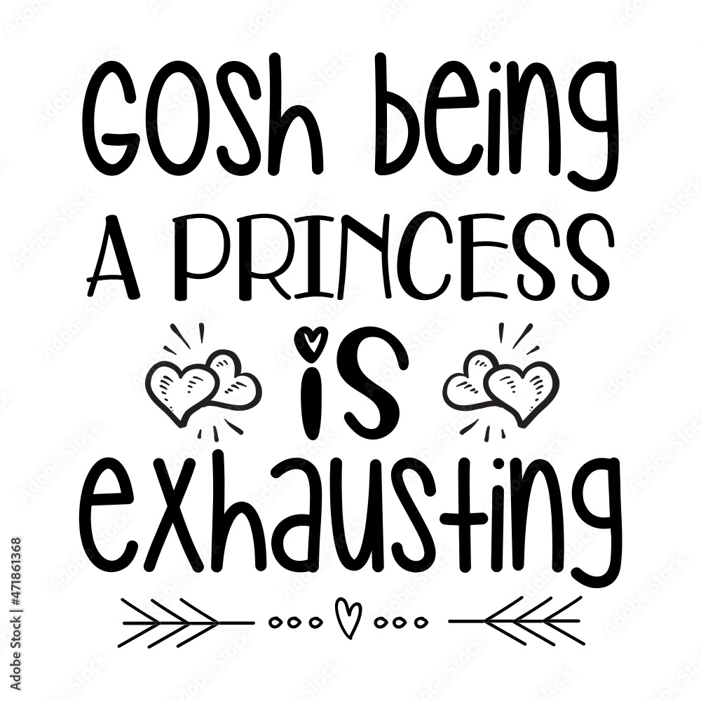 Gosh being a princess is exhausting  SVG