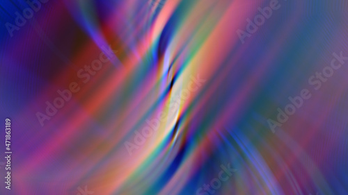 Abstract multicolored background with rainbow highlights