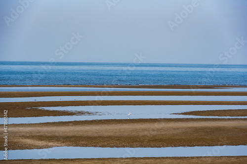 干潮時の真玉海岸