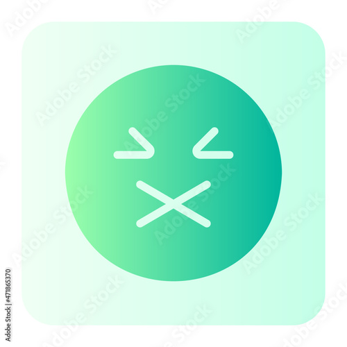 mute gradient icon