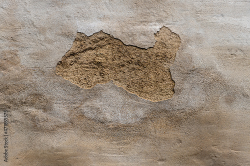 beschädigter Putz als Hintergrundmotiv