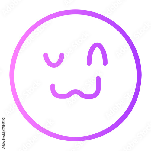 crazy gradient icon
