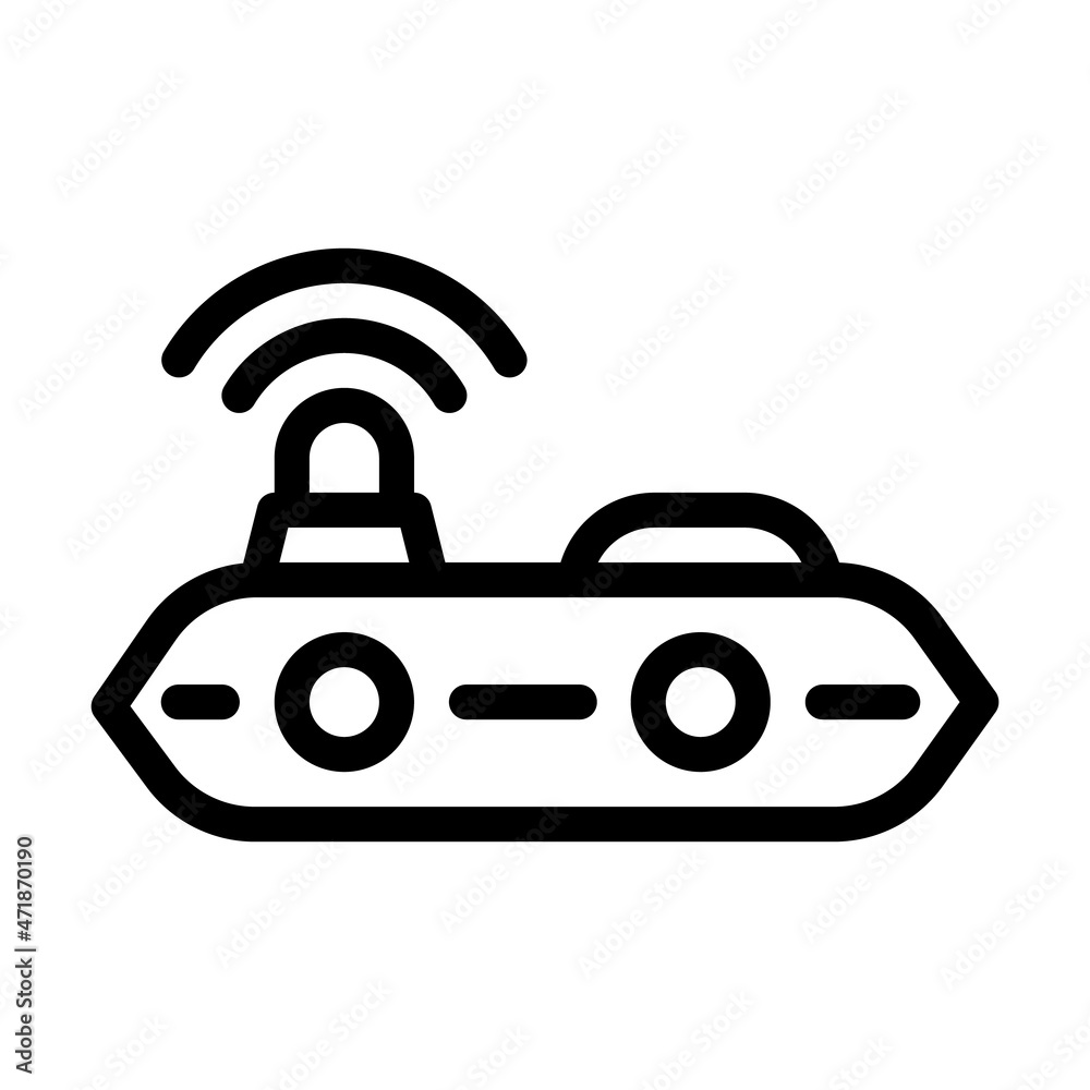 gps beacon line icon vector. gps beacon sign. isolated contour symbol black illustration gps beacon line icon vector. gps beacon sign. isolated contour symbol black illustration