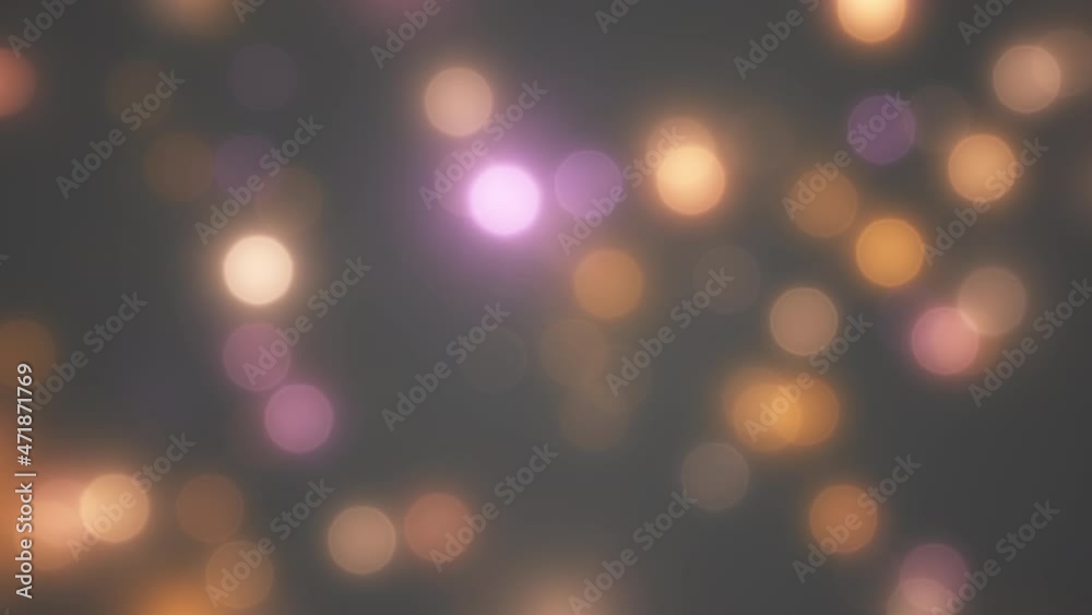 colourful christmas holiday animation with soft bokeh zoom in on camera colourful christmas holiday animation with soft bokeh zoom in on camera