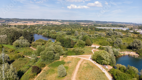 aerial view medway