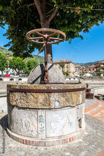 Beautiful monument in the main square of Dolceacqua © Alessio