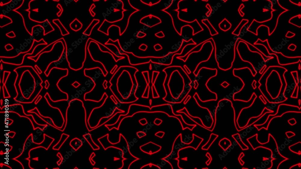 Abstract red geometric seamless pattern background. Abstract Stripes Kaleidoscope Loop. Fast Psychedelic Colorful Kaleidoscope VJ background. Disco Abstract Background. Kaleidoscope effect Abstract red geometric seamless pattern background. Abstract Stripes Kaleidoscope Loop. Fast Psychedelic Colorful Kaleidoscope VJ background. Disco Abstract Background. Kaleidoscope effect