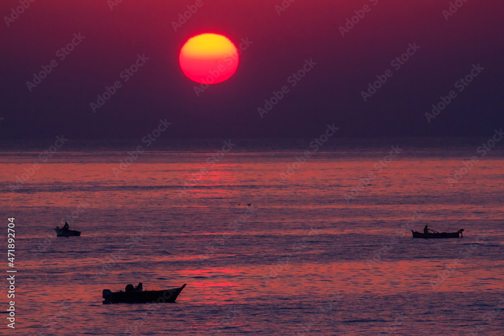 Sunrise on the sea Sunrise on the sea