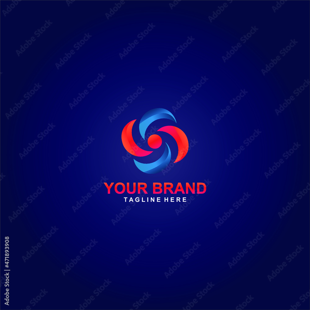 company logo vector
simple and elegant design