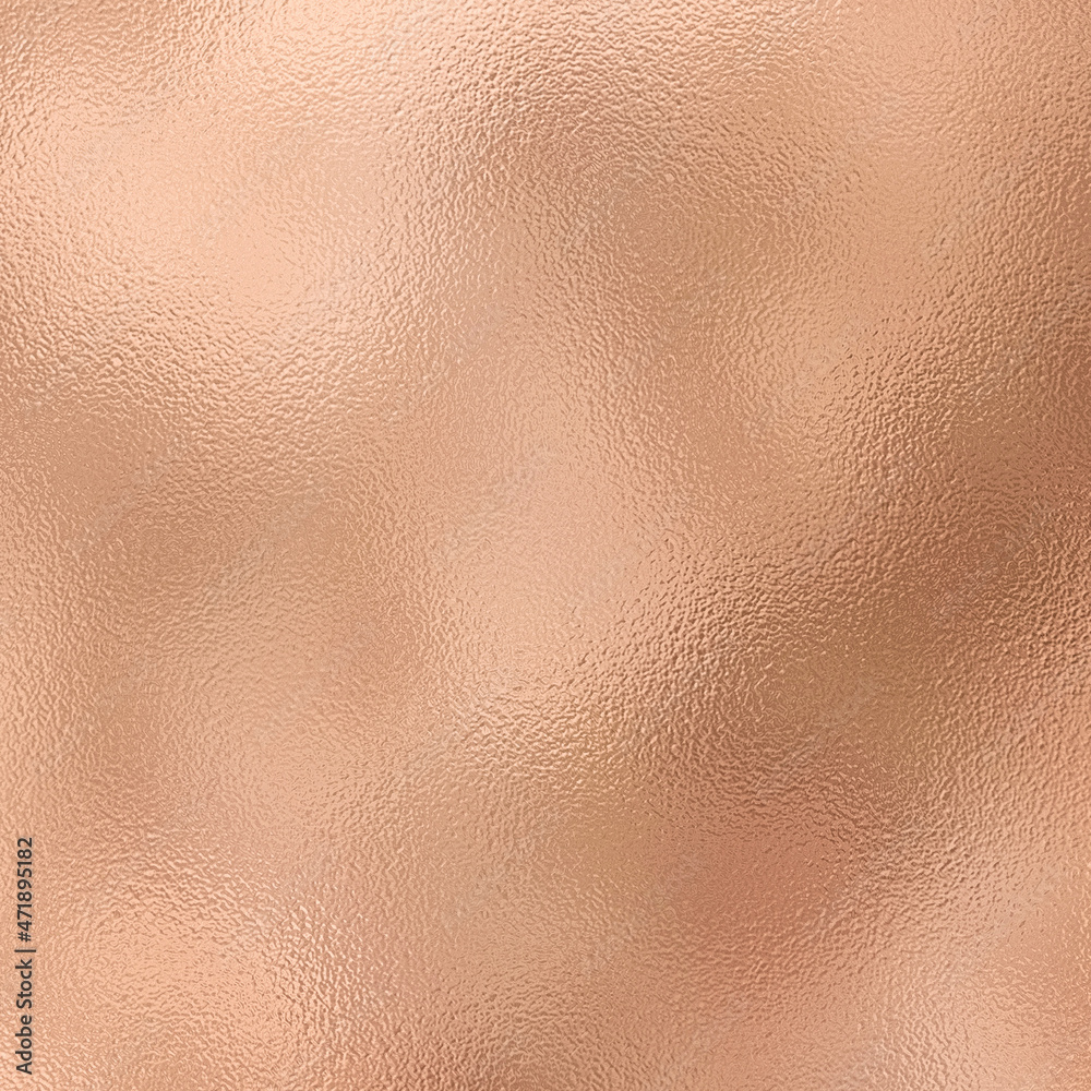 Fototapeta premium Copper Metallic Hot Foil Texture