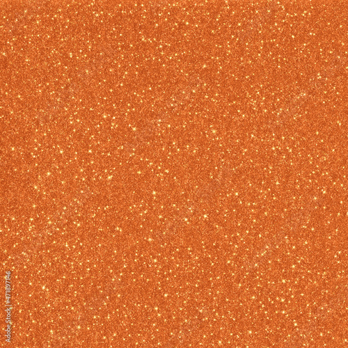 Orange Digital Glitter Paper Texture