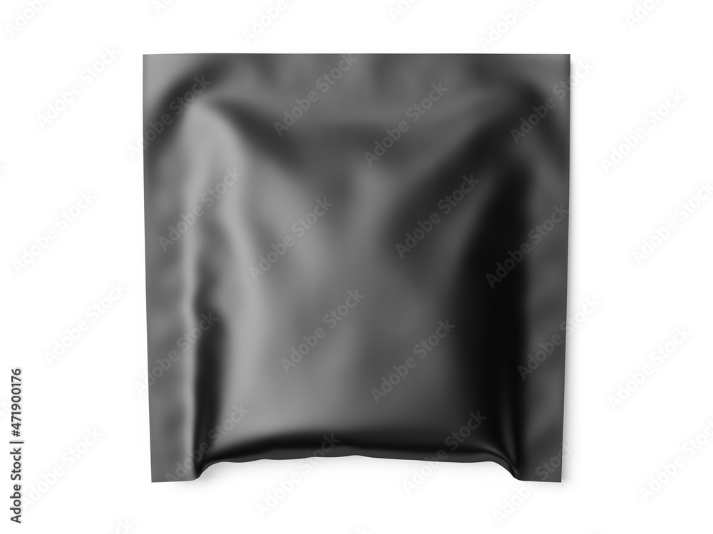 foil sachet for spices in a square format