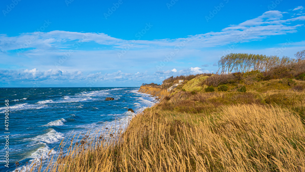 Steilküste an der Ostsee bei Ahrenshoop Fischland Darß