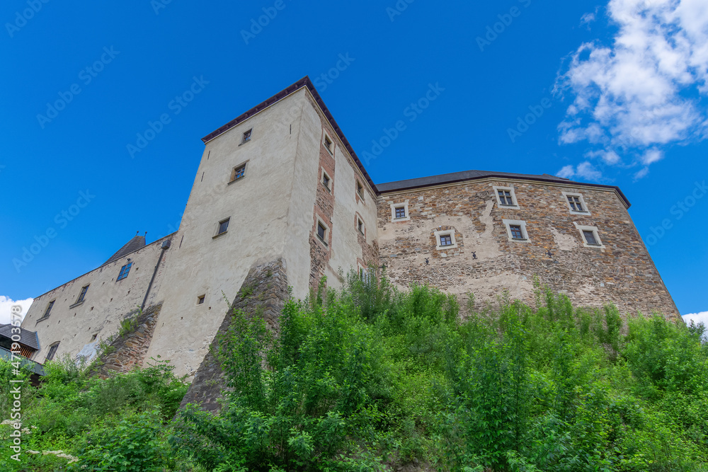 Famous impressive Castle Lockenhaus in southern Burgenland, Austria Famous impressive Castle Lockenhaus in southern Burgenland, Austria