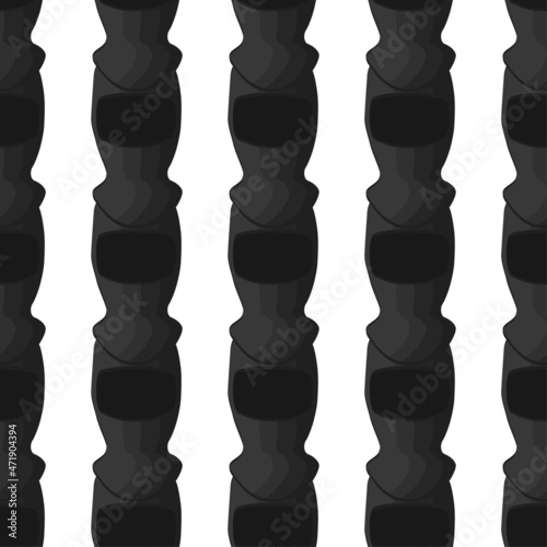 Illustration on theme pattern hats balaclava