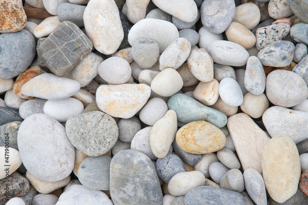 Pebbles on the beach