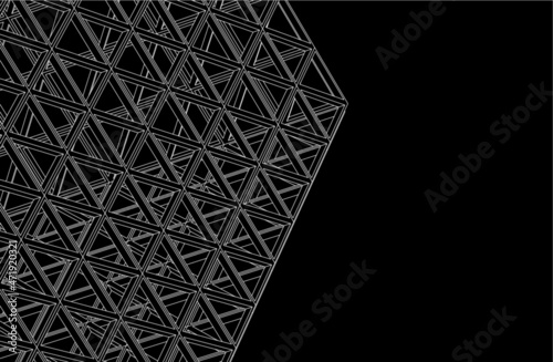 Structure building construction. Industrial background