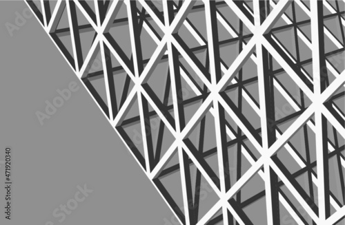 Structure building construction. Industrial background