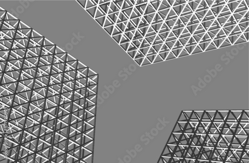 Structure building construction. Industrial background