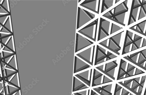 Structure building construction. Industrial background