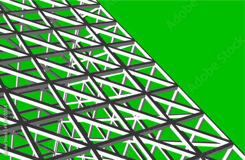 Structure building construction. Industrial background