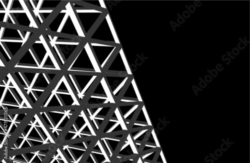 Structure building construction. Industrial background