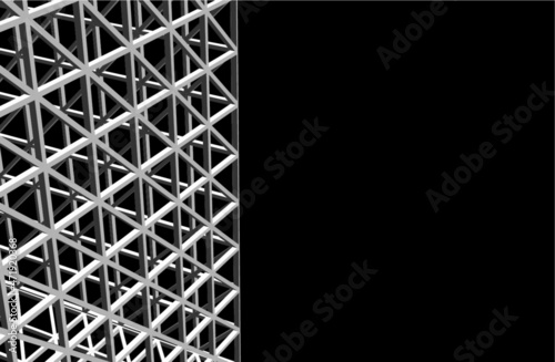 Structure building construction. Industrial background