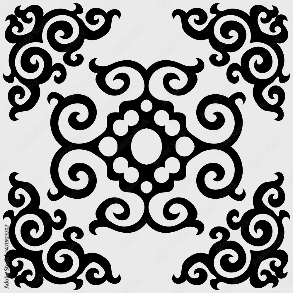Fototapeta premium Tuvan Motif