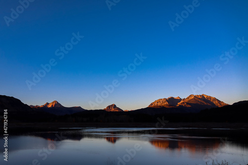 Tablou pe pânză sunset in Durango Electra lake