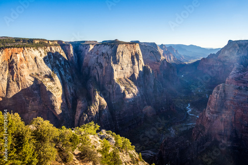 View of Zion Canyon from Observation Point