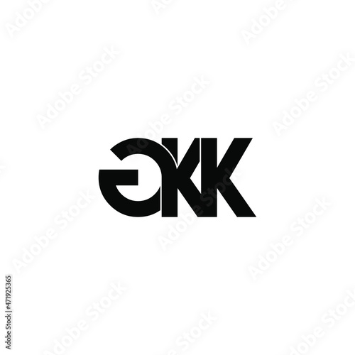 Free Download gkk initial letter monogram logo design - GFXLoad