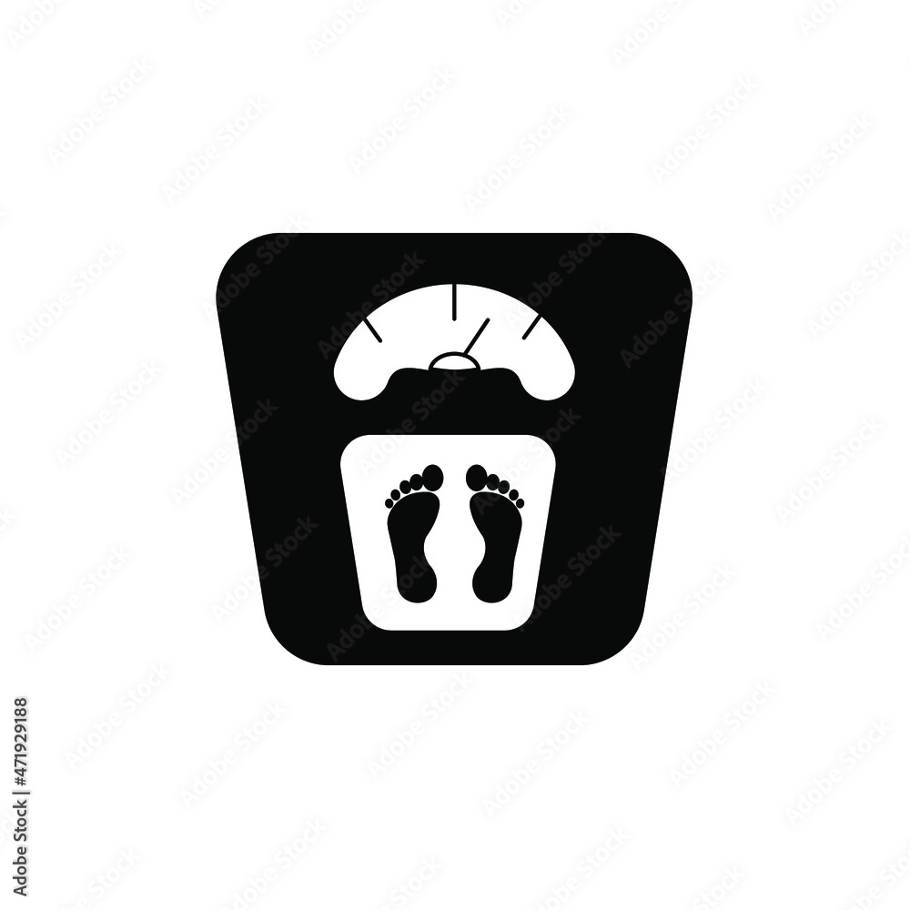 Weight Scale icons symbol vector elements for infographic web Weight Scale icons symbol vector elements for infographic web