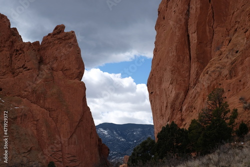 Mountain Rocks at Garden of the Gods, Colorado