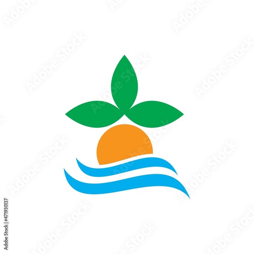 Eco Tree Leaf Logo Template