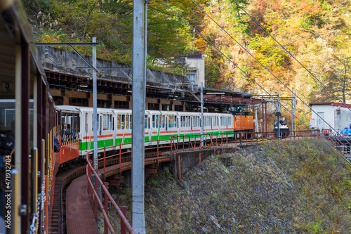 富山地方鉄道 トロッコ電車