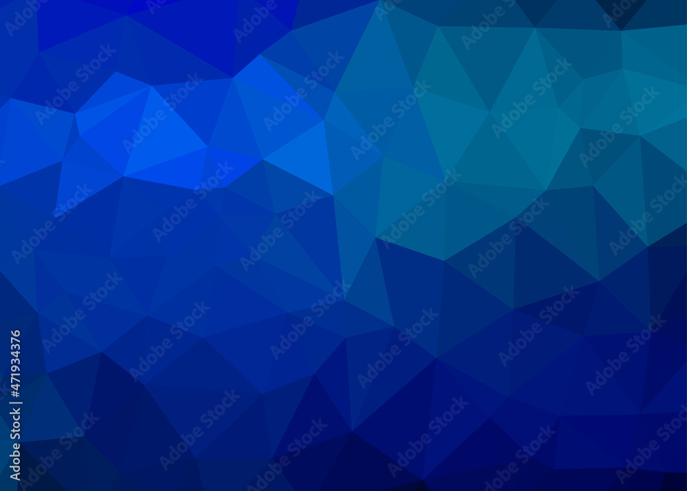 Geometric design. Dark blue gradient background. Geometric triangle, mosaic, abstract background EPS 10 Vector Geometric design. Dark blue gradient background. Geometric triangle, mosaic, abstract background EPS 10 Vector