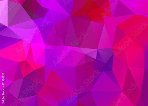 abstract orange background from crystal, you can change Vector art.