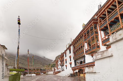 Hemis monastery with sideview, Leh, Ladakh, Jammu and Kashmir, India photo