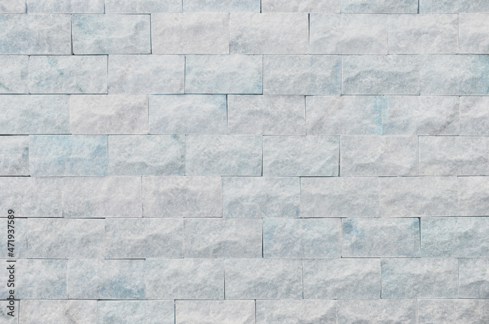 Fototapeta premium Modern stone wall texture background. Stylish stone pattern wall backdrop.